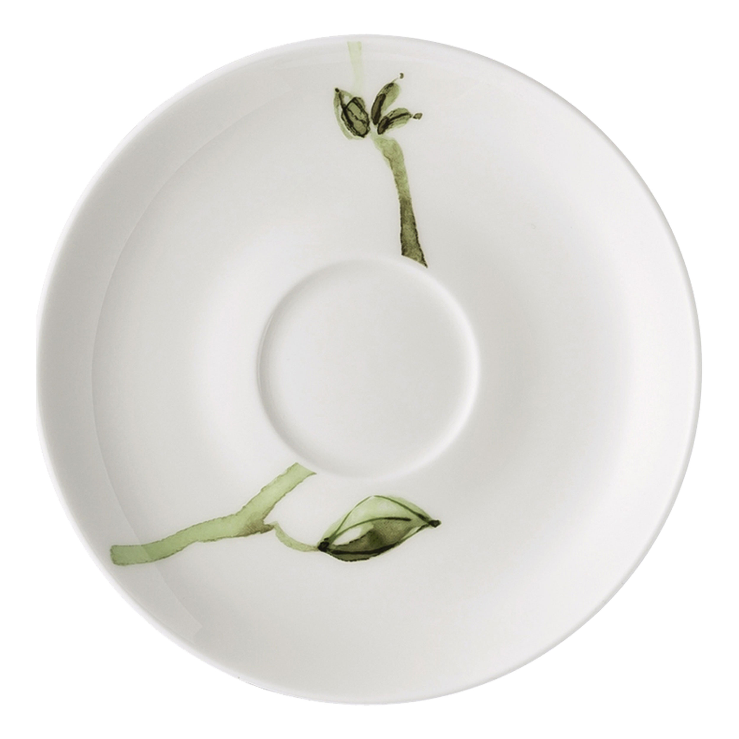 Rosenthal Jade Espresso Saucer, Lower Part, Porcelain